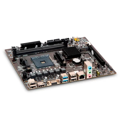 Placa Mãe Goldentec, AMD, A320 DDR4 | Gt