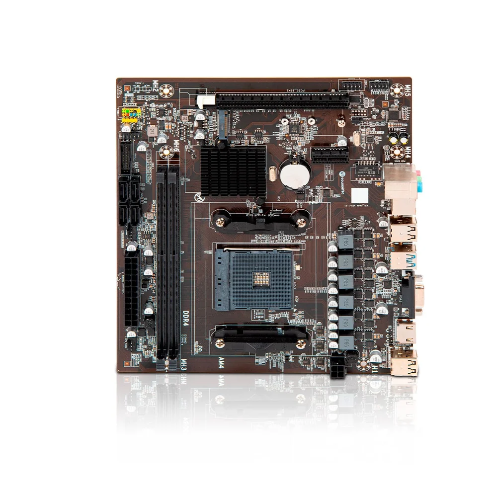 Placa Mãe Goldentec, AMD, A320 DDR4 | Gt 5