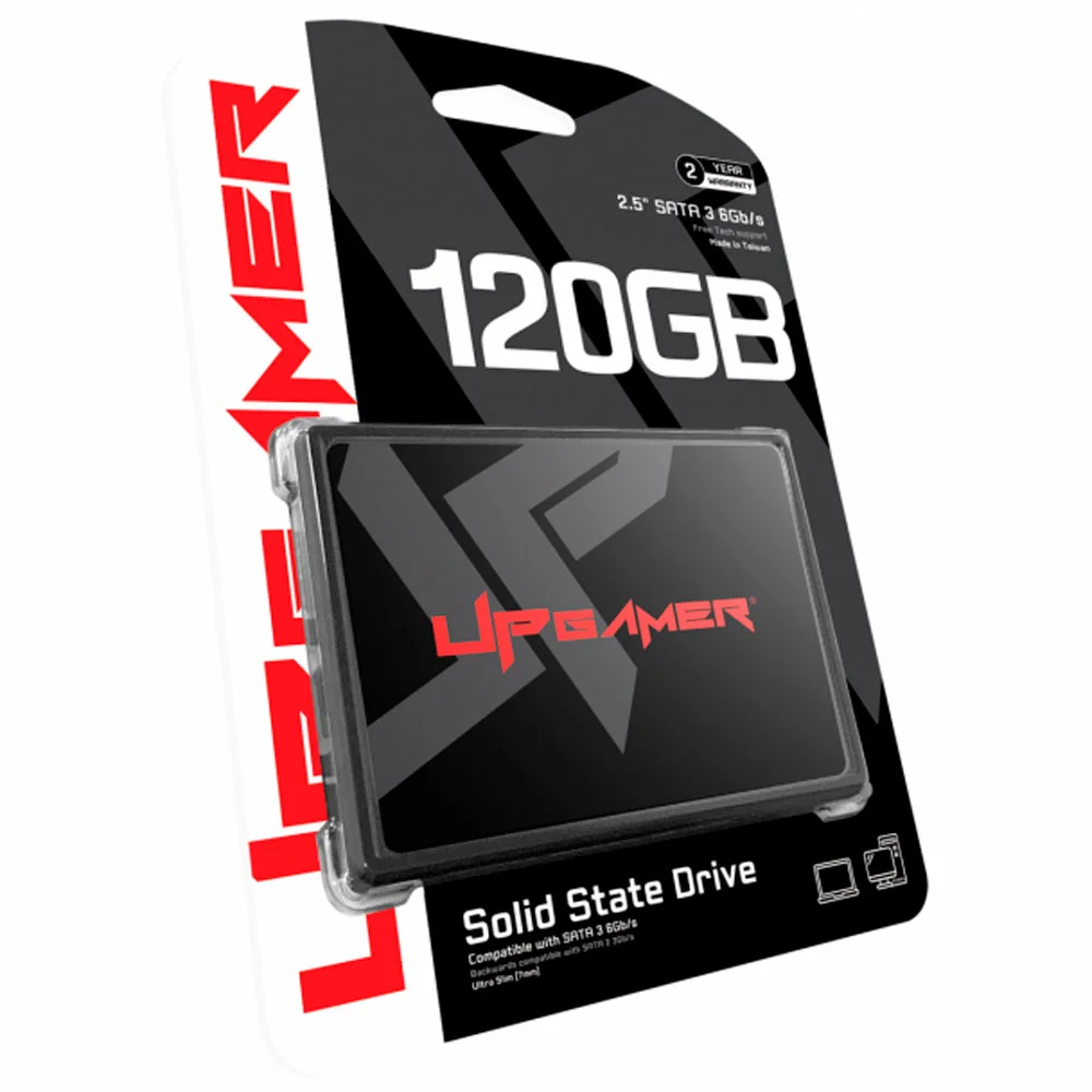 Imagem 3 de 5 do produto SSD 120GB, Upgamer Up500 500 400 Mb S
