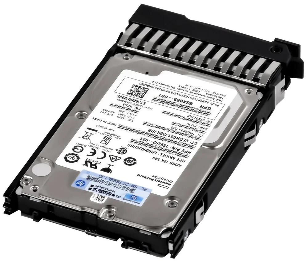 Hd Hp 300GB 12GB 15k Sas 25 KaBuM
