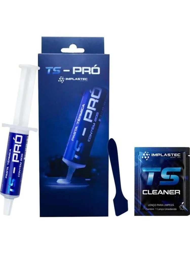 Pasta Térmica Profissional Implastec,Ts Pro 20g 6,2w/m.k 5