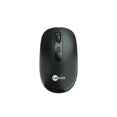 Mouse Lenovo Lecoo, Sem Fio, 1600 Dpi Preto – Ws205