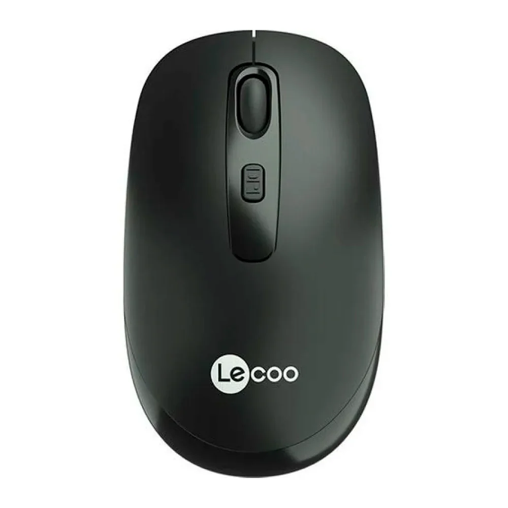 Imagem 4 de 5 do produto Mouse Lenovo Lecoo, Sem Fio, 1600 Dpi Preto – Ws205