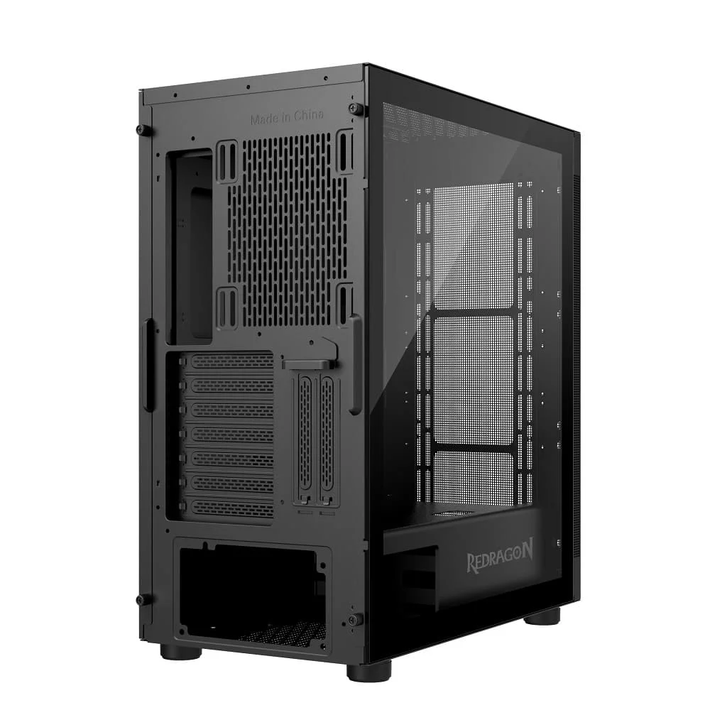 Imagem 5 de 5 do produto Gabinete Gamer Redragon, Mid Tower, Sem Fonte, Ca-603b, Aeroflow - Preto