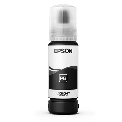 Refil de Tinta Epson Ecotank 554 T554120, Preto, Pigmentada Para Impressora, L8180