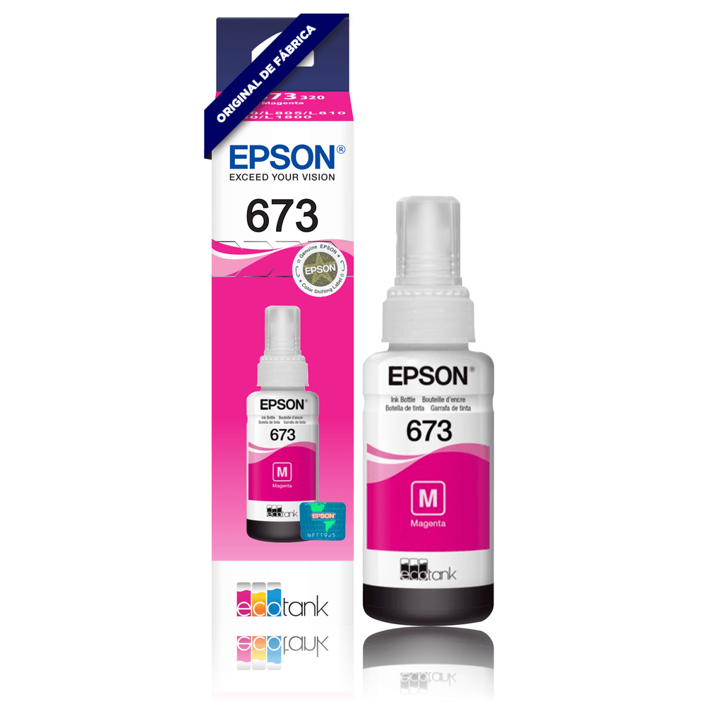 Kit Tinta Epson Com 7 Refis Original T673 Ecotank 6 Cores C+lc+m+lm+y+k Compatível Impressoras L800 L805 L810 L850 L1800 Kit Tinta Epson Com 7 Refis Original T673 Ecotank 6 Cores C+lc+m+lm+y+k Compatível Impressoras L800 L805 L810 L850 L1800