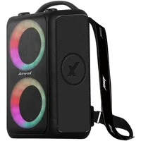 Caixa Som Bluetooth Portátil Amplificada 600w Rms Bateria Potente Amvox Aca 600 Bagvox