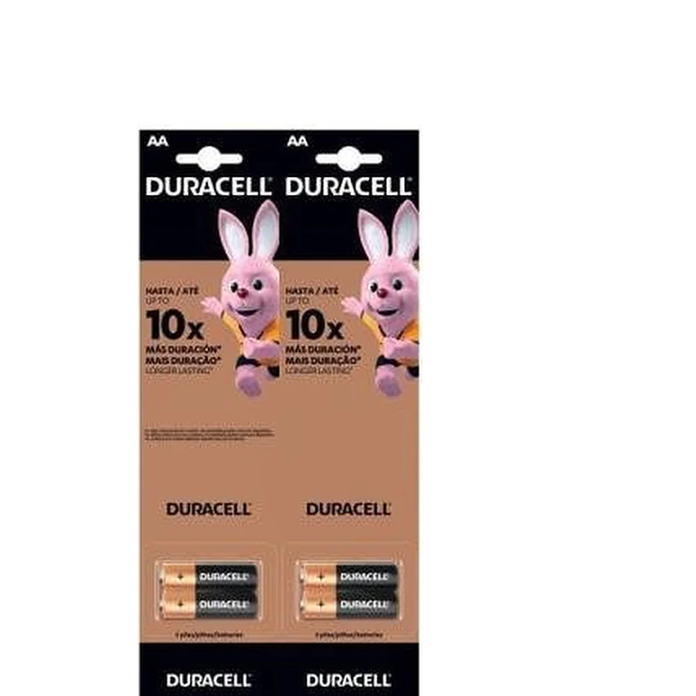 Imagem 3 de 3 do produto Pilha Pequena Aa Duracell, 6 Embalagem Com 2 Unidades