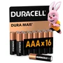 Pilha Alcalina, Aaa, Duracell, Com 16 Unidades