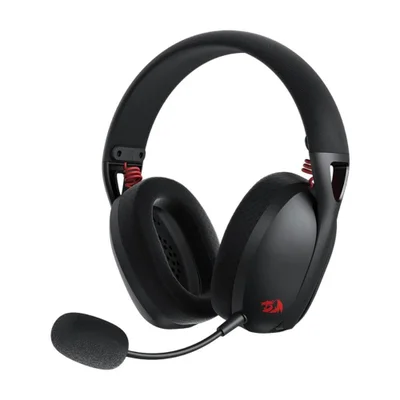 Fone Gamer Redragon H848 Ire Pro, Wireless, Drivers de 40 mm, Preto