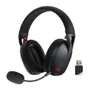 Fone Gamer Redragon H848 Ire Pro, Wireless, Drivers de 40 mm, Preto