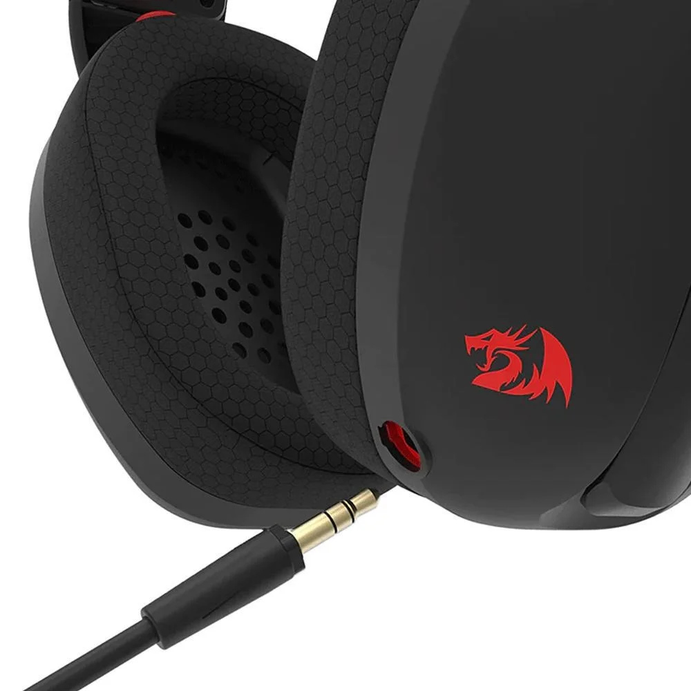 Fone Gamer Redragon H848 Ire Pro, Wireless, Drivers de 40 mm, Preto