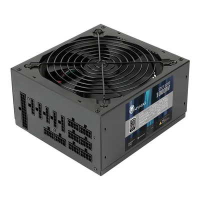 Fonte ATX Mymax 1000W, 80 Plus Silver, Pfc Ativo, Modular - Mpsu/fp1000w