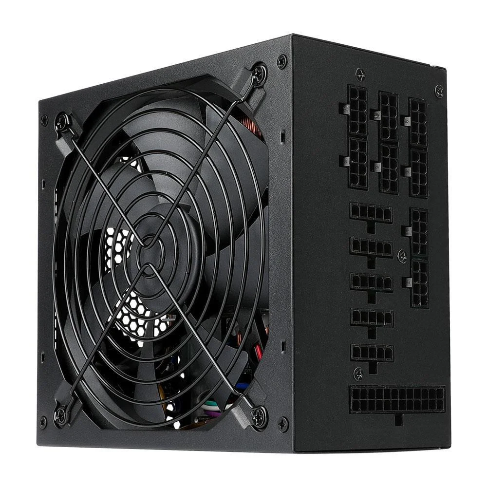 Imagem 3 de 5 do produto Fonte ATX Mymax 1000W, 80 Plus Silver, Pfc Ativo, Modular - Mpsu/fp1000w