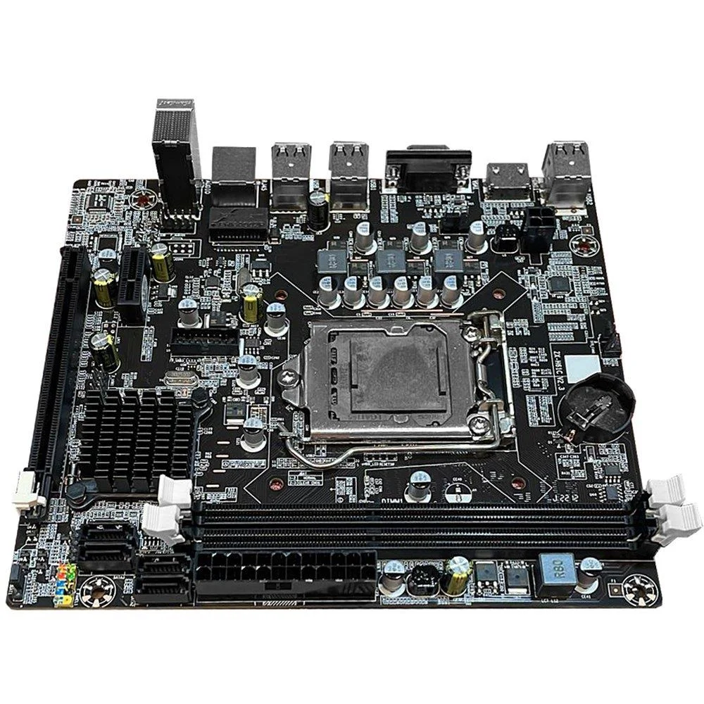 Placa-Mãe Brx H61, Intel, Socket LGA 1155, DDR3, Barr. Memória 1600MHz 6