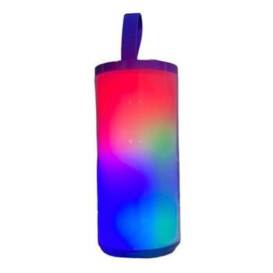 Caixa de Som Portátil H'maston, LED Flashing Light, Azul - Yx169 — foto 2
