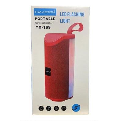 Caixa de Som Portátil H'maston, LED Flashing Light, - Yx169 — foto 12
