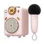 Caixa de Som Portátil Divoom Fairy Ok, Com Microfone, 10w, Bluetooth, Rosa