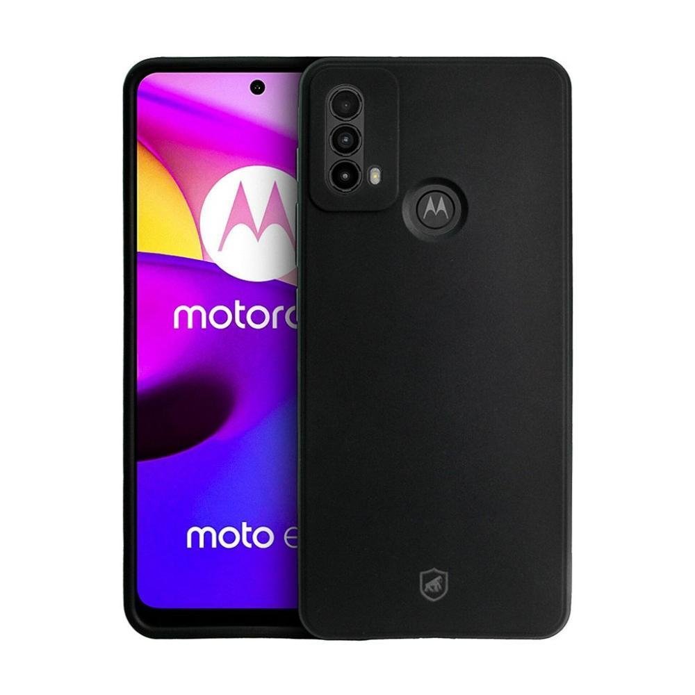 Funda Cartera De Cuero PU Para Motorola Moto E20 - Delgada, Con Protector De Pantalla Incluido