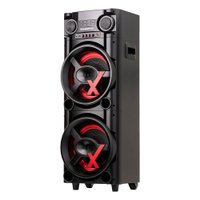 Caixa De Som Amplificada Amvox Aca1000 Newx, LED PowerX, TWS, 1000W, Bivolt - Sem FM