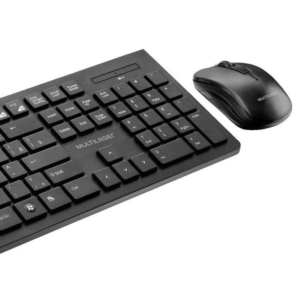 Imagem 2 de 5 do produto Kit Multi Tc212 Port Br, Teclado e Mouse, Sem Fio