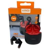 Fone De Ouvido Kaidi, Bluetooth 5.1, Sem Fio, Kd771 - Kaidi Kd-771 - Preto