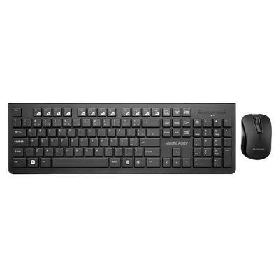Multi Tc212 Kit Teclado e Mouse, Wireless, Sem Fio
