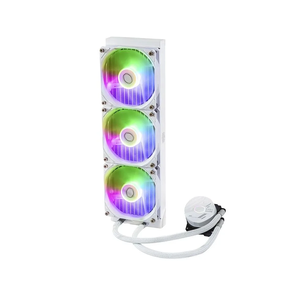 Water Cooler Cooler Master Masterliquid 360l Core ARGB, 360mm, Branco 7