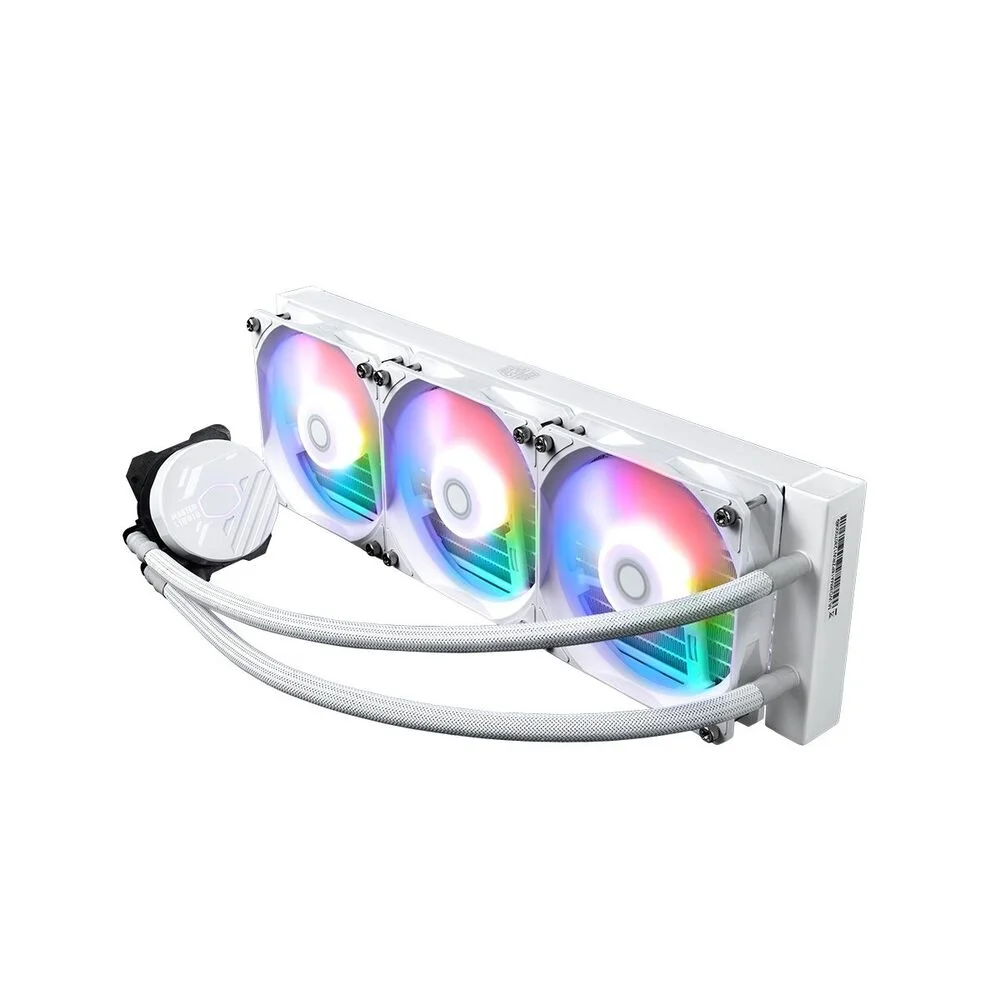 Imagem 4 de 5 do produto Water Cooler Cooler Master Masterliquid 360l Core ARGB, 360mm, Branco