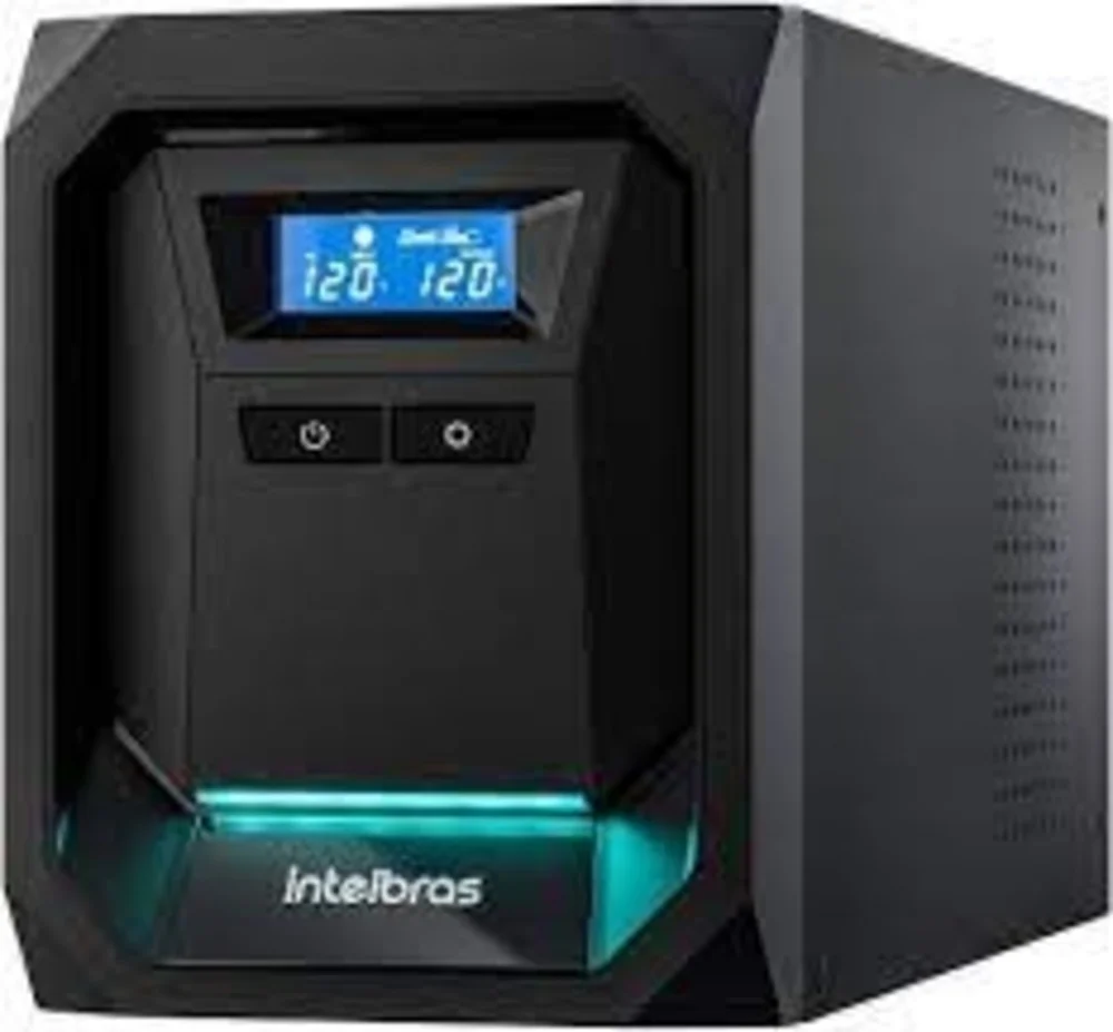 Nobreak Gamer Intelbras Ultimate 1000va, Bivolt, Saída 120v, Senoidal, Preto - 4820120 Nobreak Gamer Intelbras Ultimate 1000va, Bivolt, Saída 120v, Senoidal, Preto - 4820120