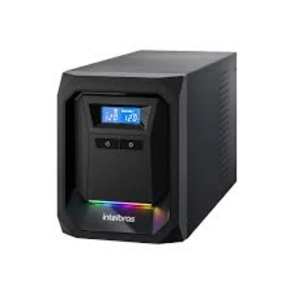 Nobreak Gamer Intelbras Ultimate 1000va, Bivolt, Saída 120v, Senoidal, Preto - 4820120 Nobreak Gamer Intelbras Ultimate 1000va, Bivolt, Saída 120v, Senoidal, Preto - 4820120