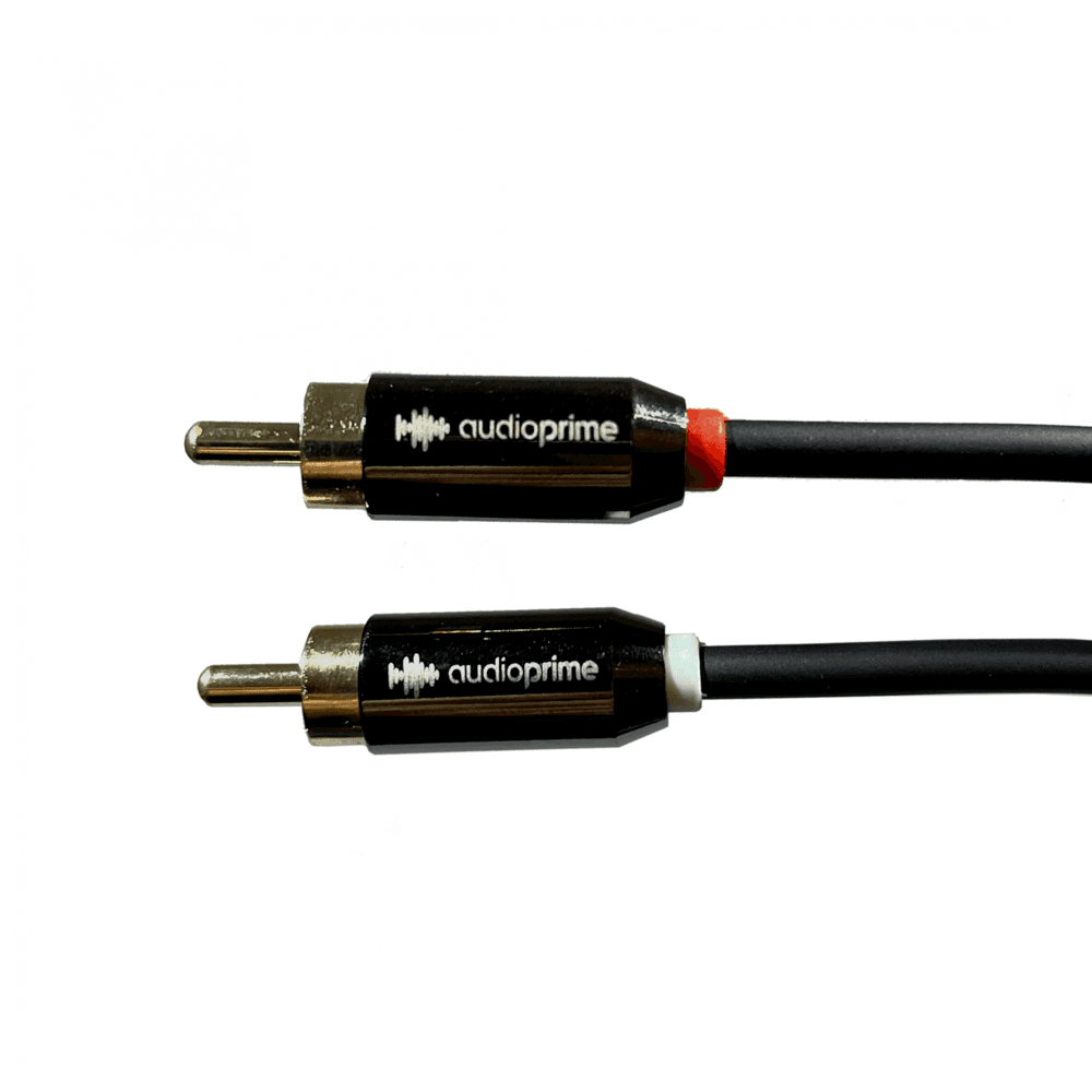 Imagem 3 de 5 do produto Cabo Blindado Rca 2x2 De Áudio E Vídeo Audio Prime, 1,8 Metros