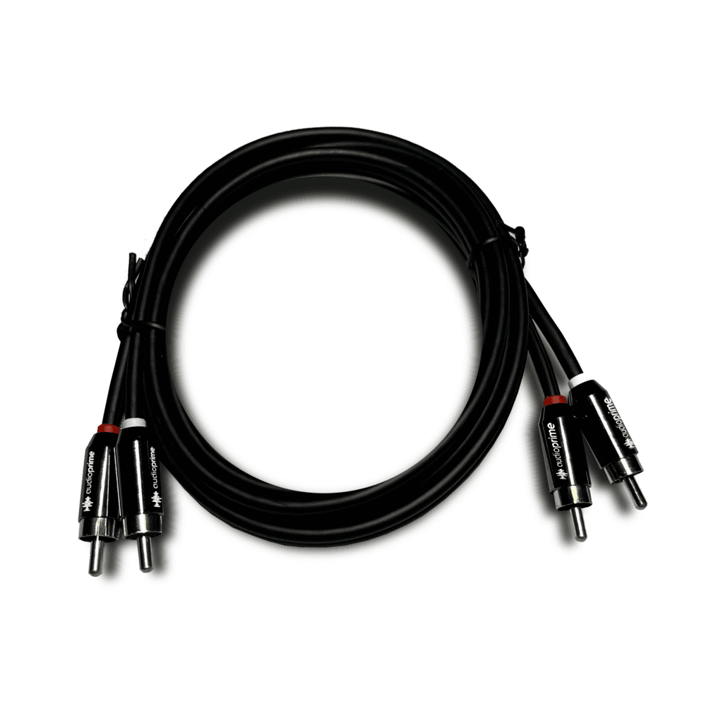Imagem 5 de 5 do produto Cabo Blindado Rca 2x2 De Áudio E Vídeo Audio Prime, 1,8 Metros