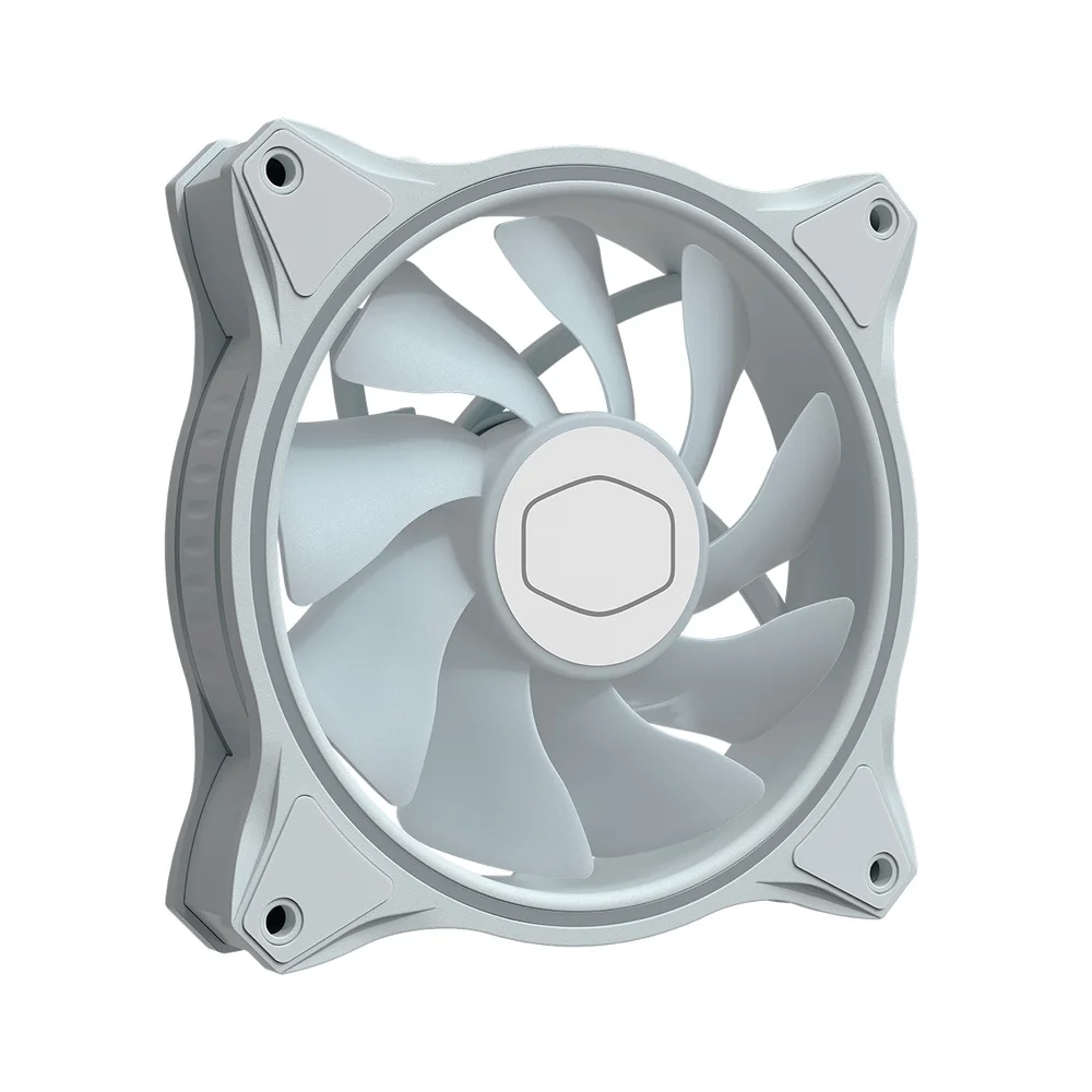 Imagem 2 de 5 do produto Kit Cooler P/ Gabinete Cooler Master Masterfan Mf120 Halo 3 Em 1 Argb 120mm Branco - Mfl-b2dw-183pa.