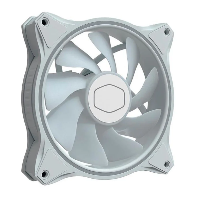 Imagem 3 de 5 do produto Kit Cooler P/ Gabinete Cooler Master Masterfan Mf120 Halo 3 Em 1 Argb 120mm Branco - Mfl-b2dw-183pa.