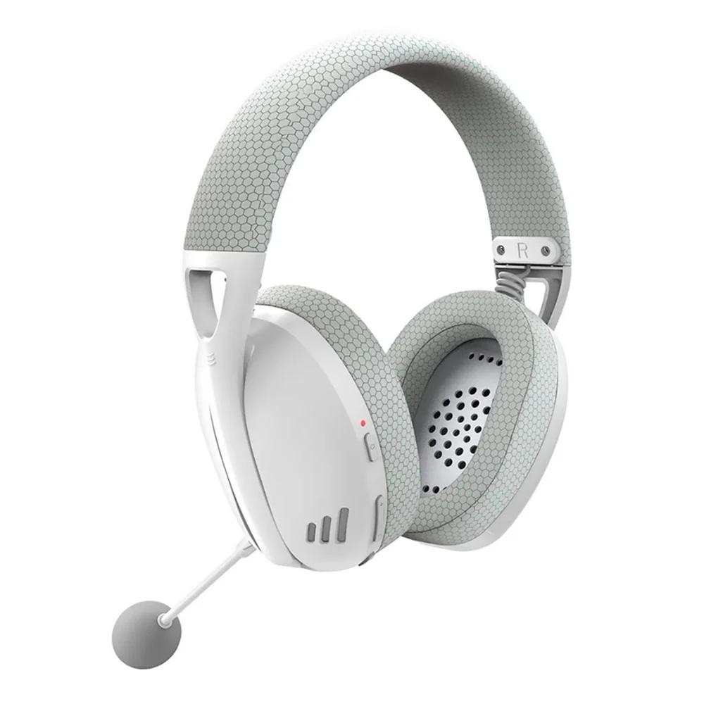 Fone de Ouvido Headset Gamer Redragon, Wireless Ire Pro USB/Type-C - H848g, Branco Fone de Ouvido Headset Gamer Redragon, Wireless Ire Pro USB/Type-C - H848g, Branco