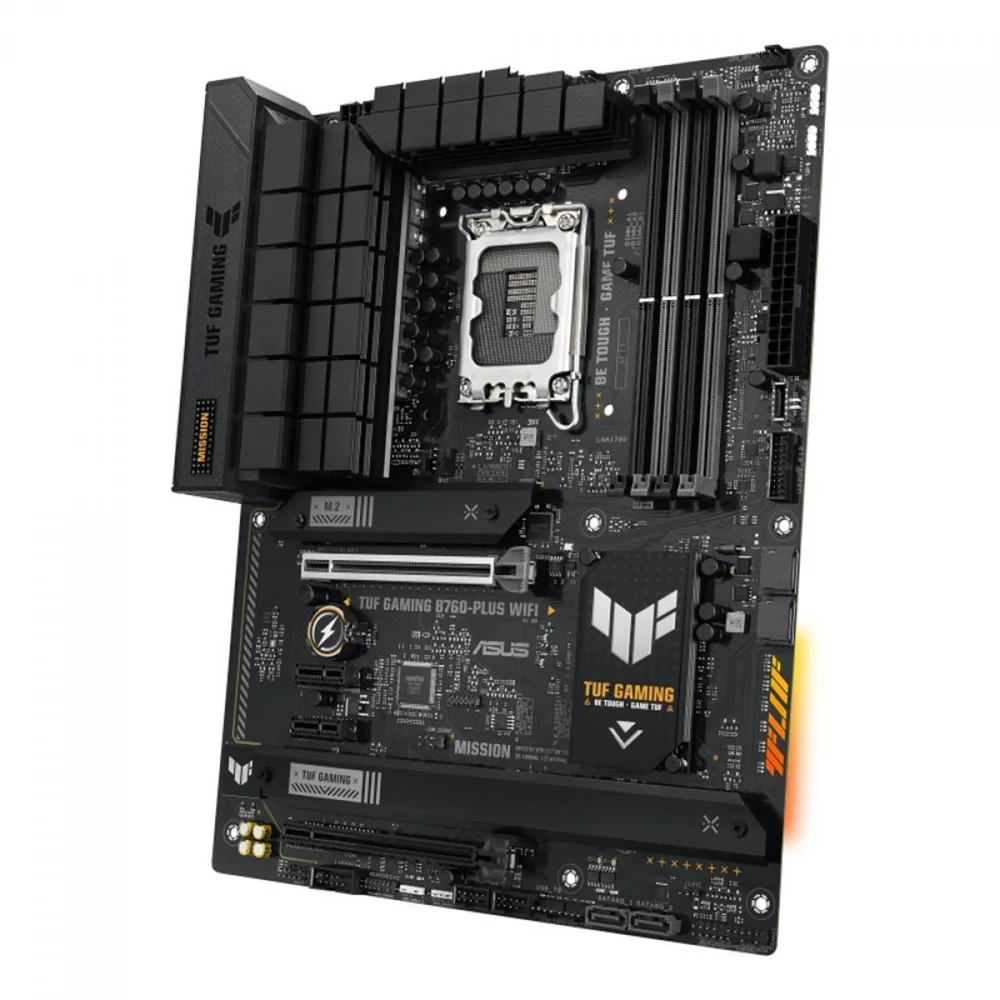 Imagem 5 de 5 do produto Placa-Mãe Asus Tuf Gaming B760-Plus Wi-Fi, Intel LGA 1700, ATX, DDR5, Chipset B760 - Tuf Gaming B760-Plus Wifi