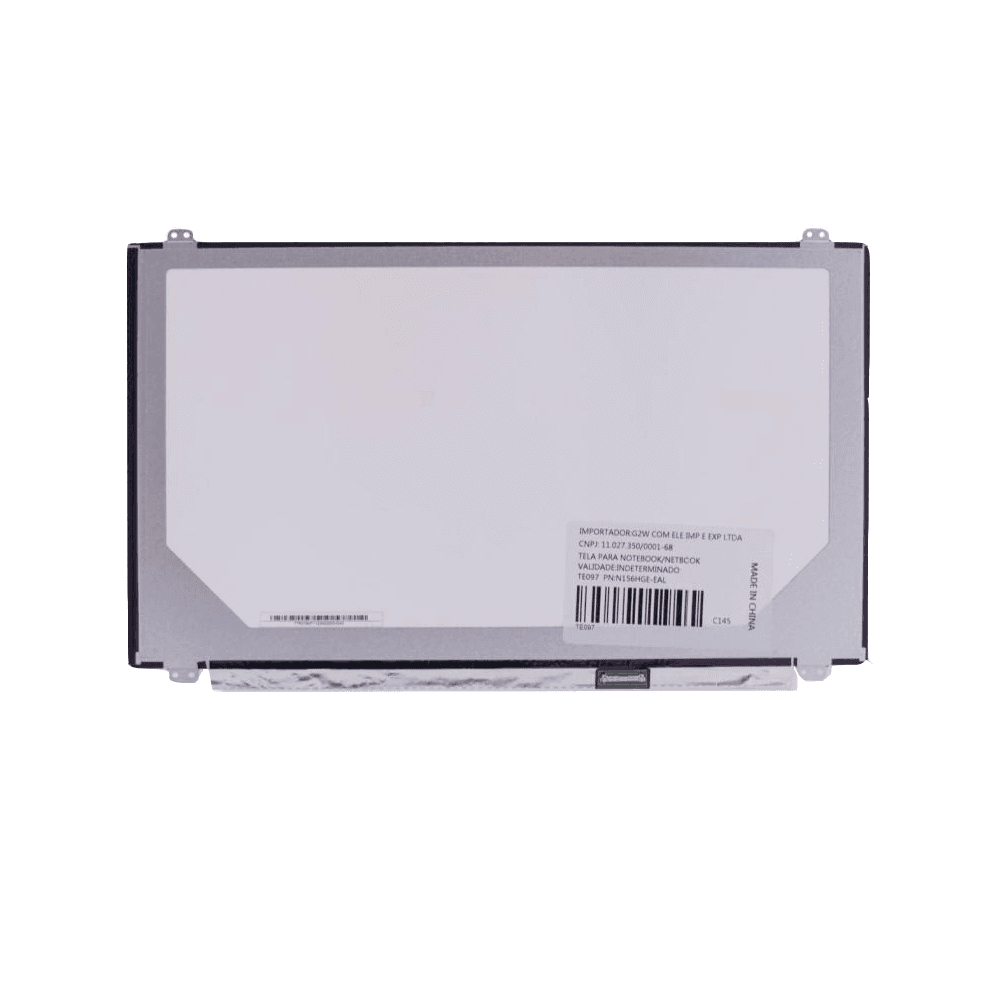 Tela 15.6 Polegadas Led Slim, Para Notebook Asus X550l - Fosca Tela 15.6 Polegadas Led Slim, Para Notebook Asus X550l - Fosca