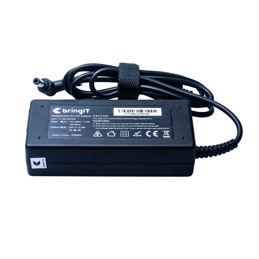 Fonte Notebook Lenovo 20V 3.25A 65W Type C - view 4