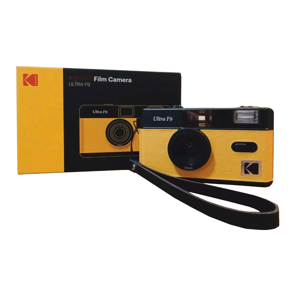 Camera Analogica Kodak Amarelo KaBuM
