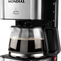 Cafeteira Eletrica Dolce Arome, Mondial, Preto/inox, 550w, 110v - C-43-20x-si