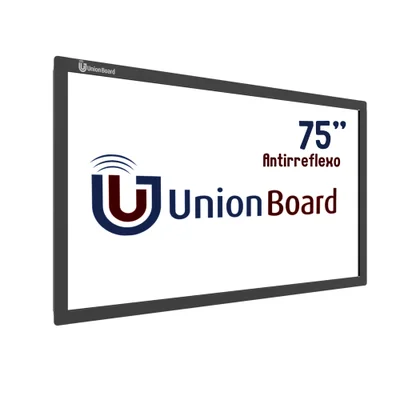 Moldura Interativa Antirreflexo, Unionboard, 75 Polegadas