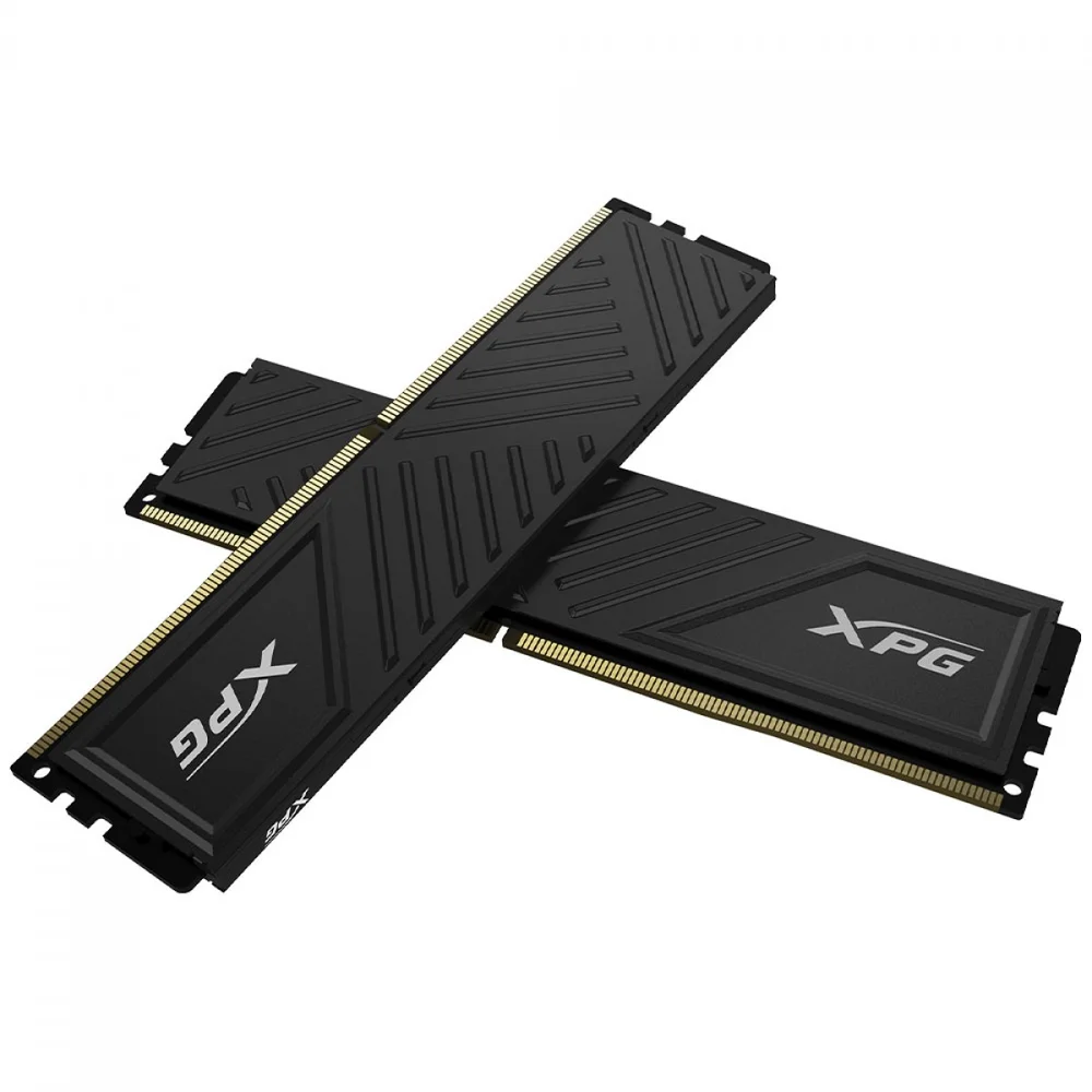 Memória Adata Xpg Gammix D35, 32GB, 3200MHz, DDR4, CL16, Preto - Ax4u320032 Memória Adata Xpg Gammix D35, 32GB, 3200MHz, DDR4, CL16, Preto - Ax4u320032