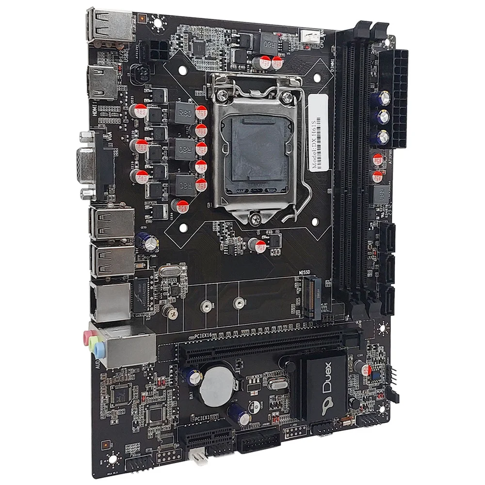 Placa Mãe Duex Dx H61s, Intel 2ª/3ª Geração, Lga1155, DDR3 5