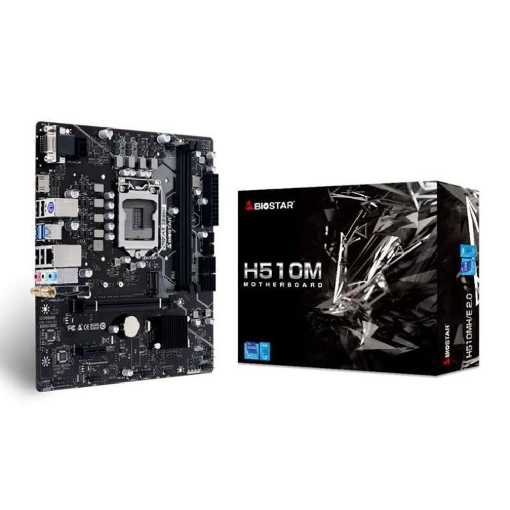 i3-10100F および BIOSTAR H510MH/E 2.0 のセット Placa Me Biostar H510mhE 20 KaBuM