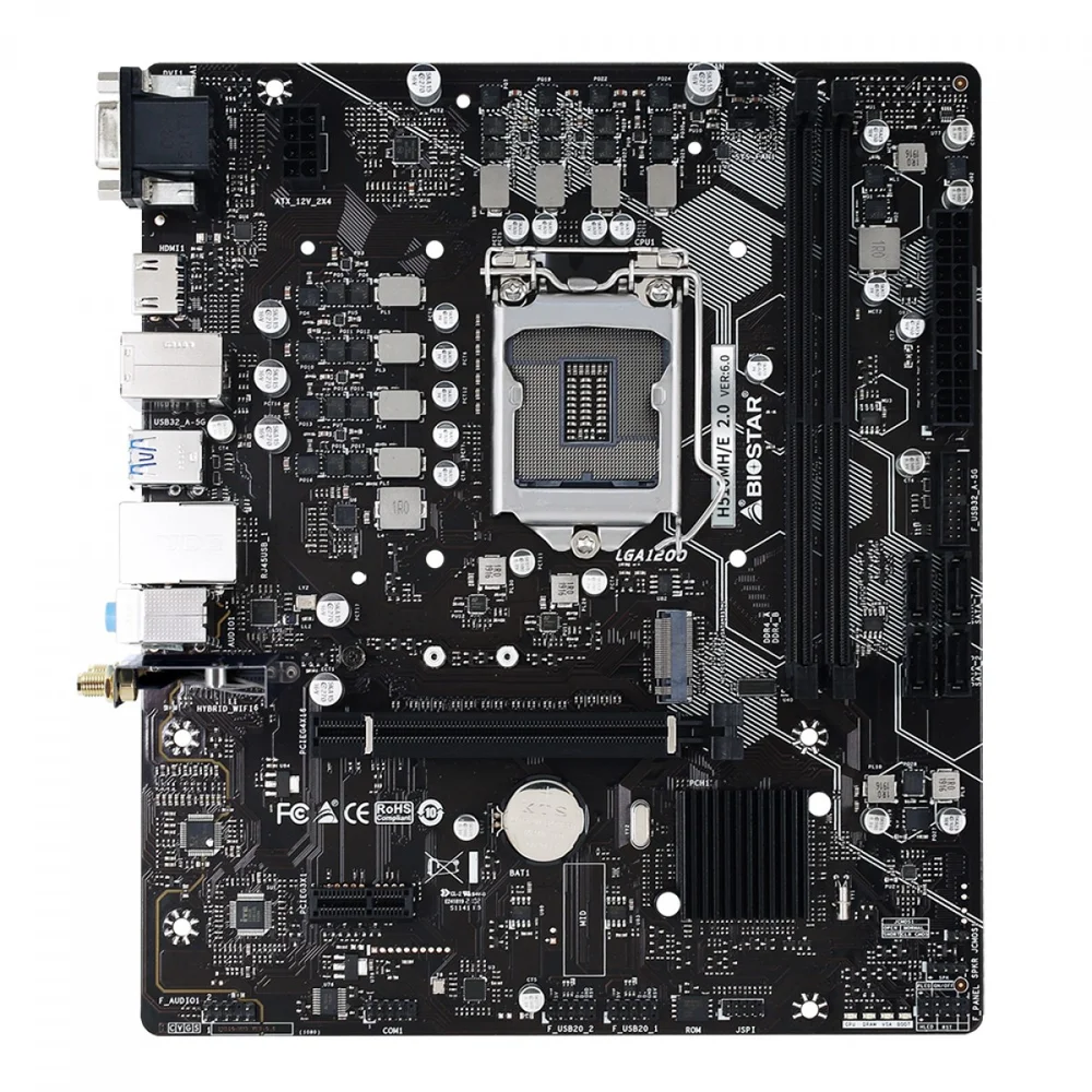 i3-10100F および BIOSTAR H510MH/E 2.0 のセット Placa Me Biostar H510mhE 20 KaBuM