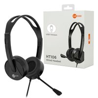 Se você busca qualidade e conforto, o headset ht106 lecoo é ideal. Seu design moderno oferece uma excelente experiência acústica, com almofadas confor