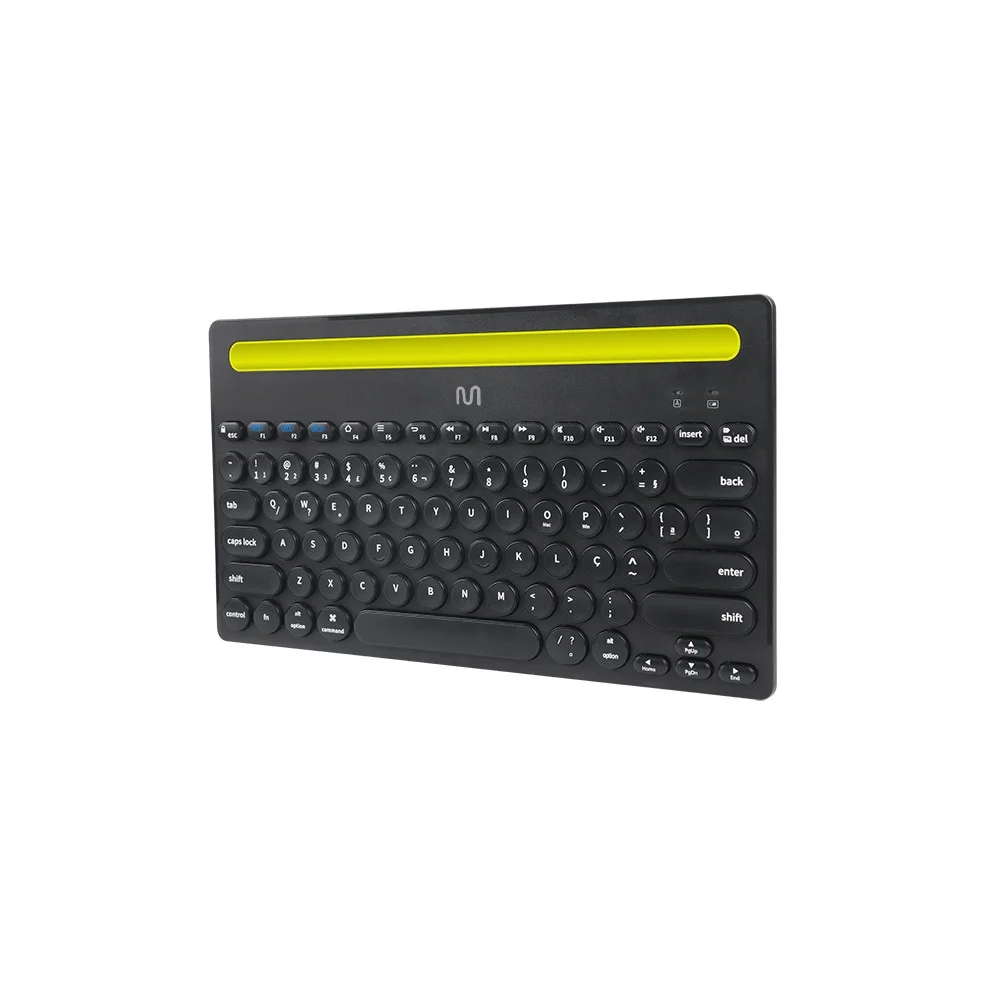 Imagem 3 de 5 do produto Teclado Sem Fio Multi Slot, Com Conexão Bluetooth, Preto - Tc284