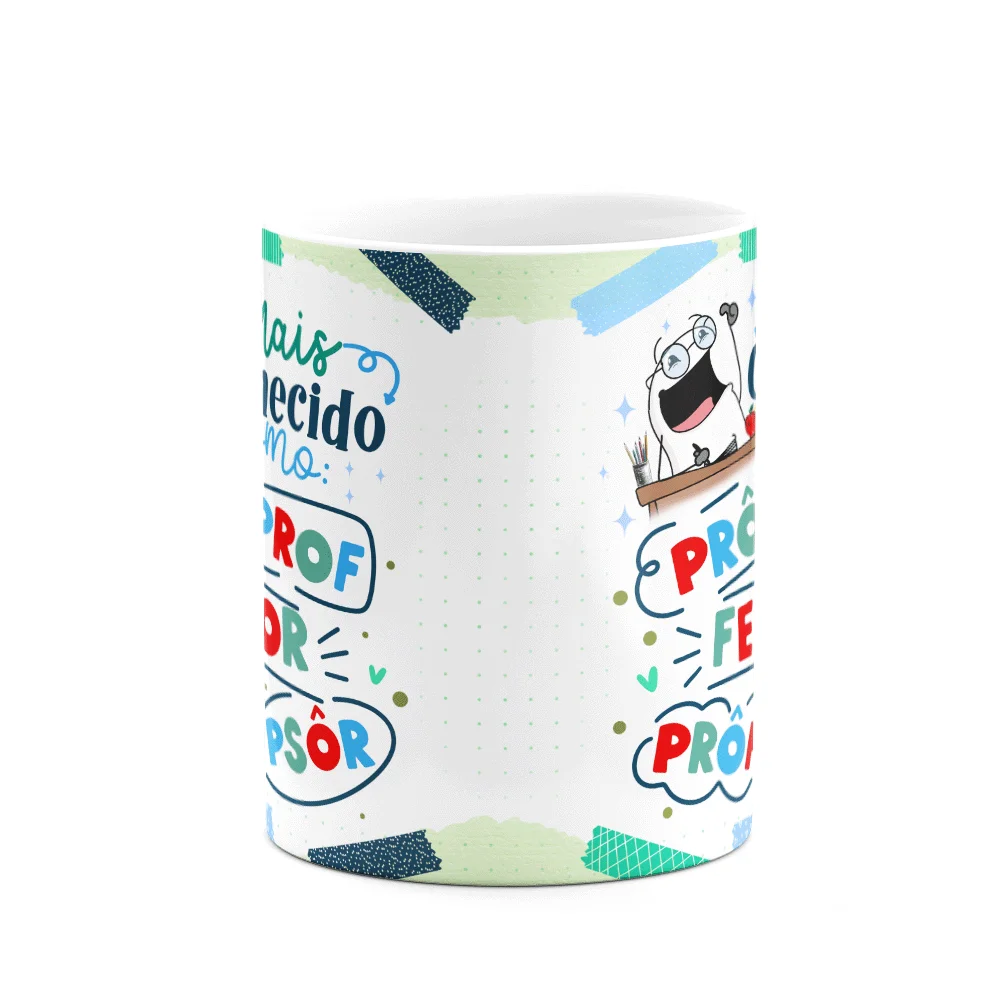 Imagem 2 de 3 do produto Caneca Flork Professor - Mais Conhecido Como...