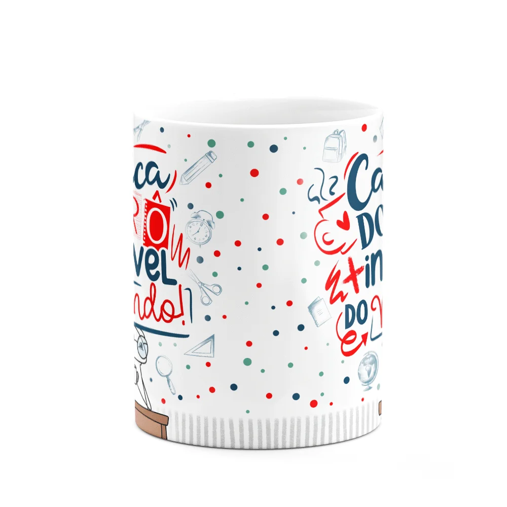Imagem 2 de 3 do produto Caneca Flork Professor - Do Prô Mais Incrível Do Mundo!.